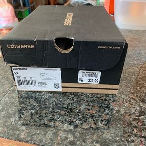 Converse white high tops boys